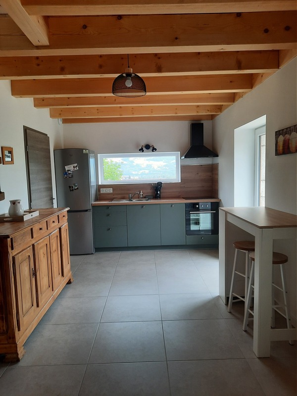 cuisine équipée gîte Aix les bains