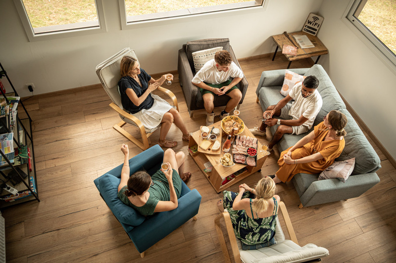 séjour conviviale gîte Grand Colombier