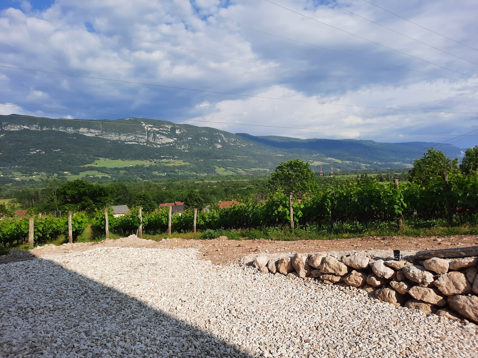 gîte vue vignes proche Annecy