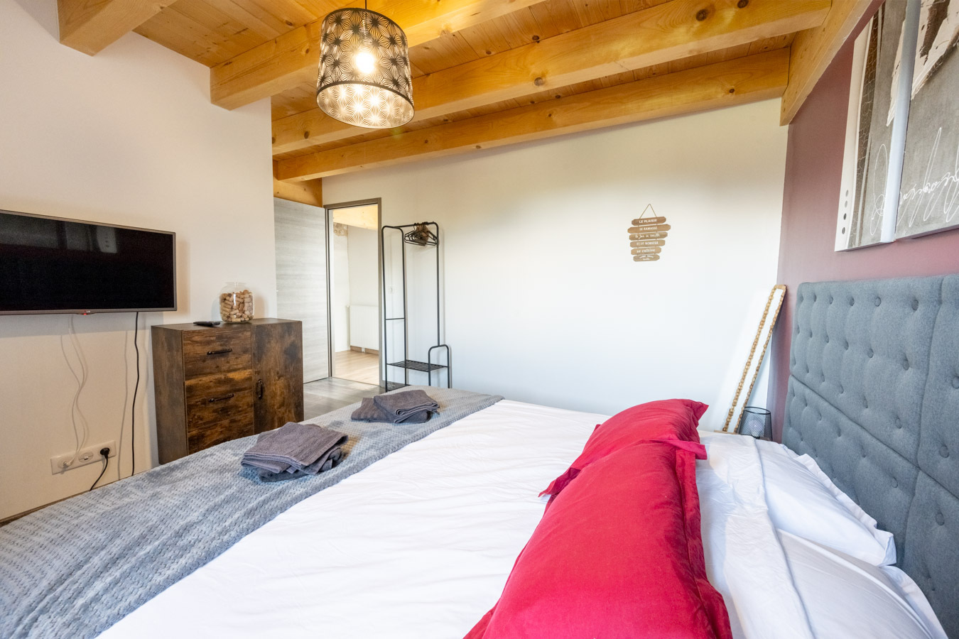 Chambre double gîte Annecy