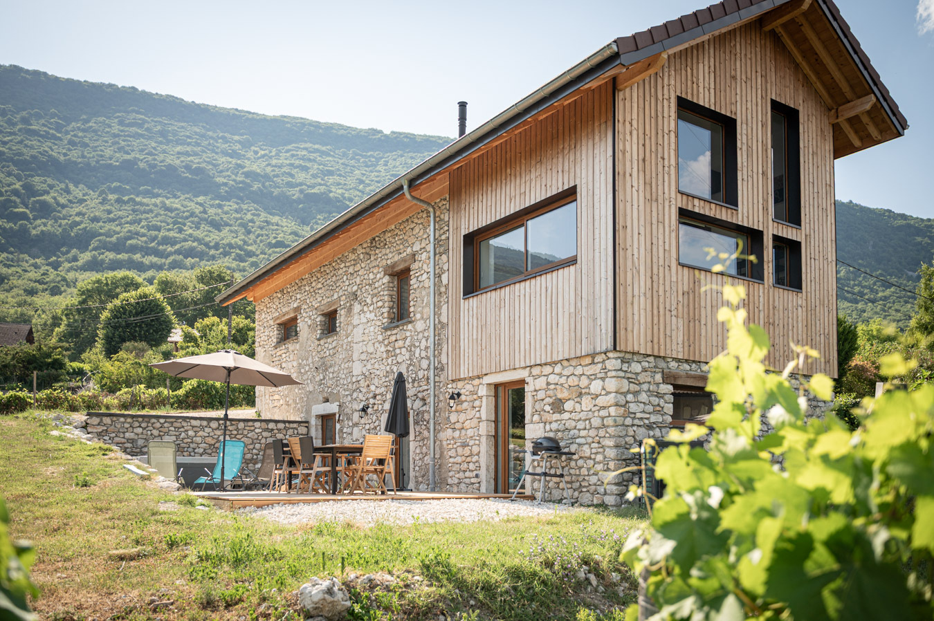 gîte campagne Aix les Bains