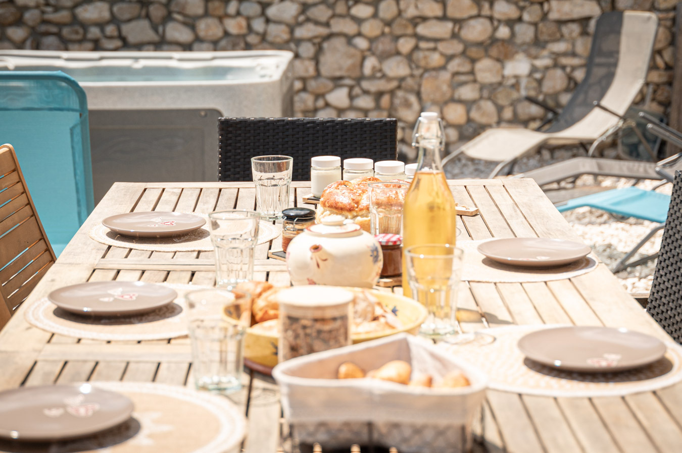 petit déjeuner gîte Aix les bains